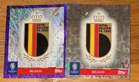 Topps Sticker EM 2024 Logo Belgien lila & Topps Nordrhein-Westfalen - Stolberg (Rhld) Vorschau