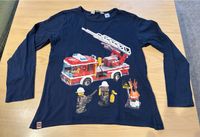 Longsleeve Langarmshirt 122:128 H&M Lego Feuerwehr blau Berlin - Mahlsdorf Vorschau