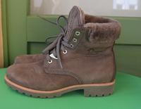 Panama Jack bequeme Stiefeletten Boots Leder Lammfell Taupe Gr.41 Nürnberg (Mittelfr) - Südstadt Vorschau
