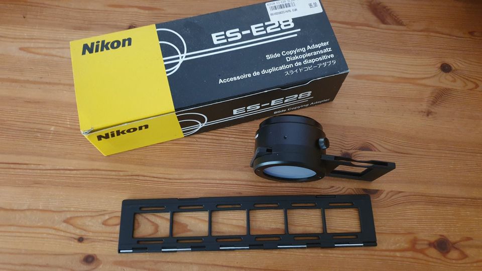 Original Nikon ES-E28 Dia Kopier Adapter Coolpix 4500 990 in Gauting