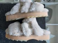 QVC Emu Australia, UGG Lammfell Pantoletten, Neu, cremeweiß Gr.37 Häfen - Bremerhaven Vorschau