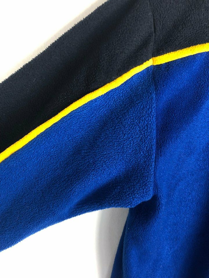 Vintage Half-Zip Fleece Sweater -Retro Pulli -Oldschool - Gr. M-L in Neuenhaus