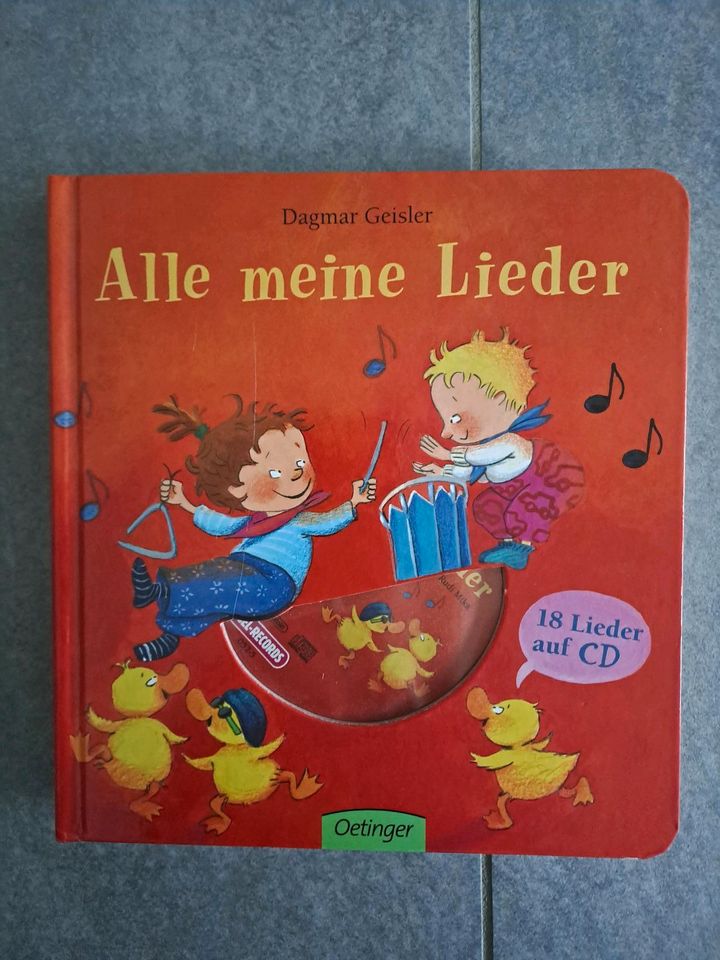 Kinderbuch Liederbuch Kinderlieder mit CD Alle meine Lieder in Nierstein