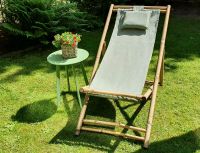 Bambusliege Gartenstuhl Liegestuhl Klappstuhl Stuhl Liege Camping Essen - Essen-Kray Vorschau