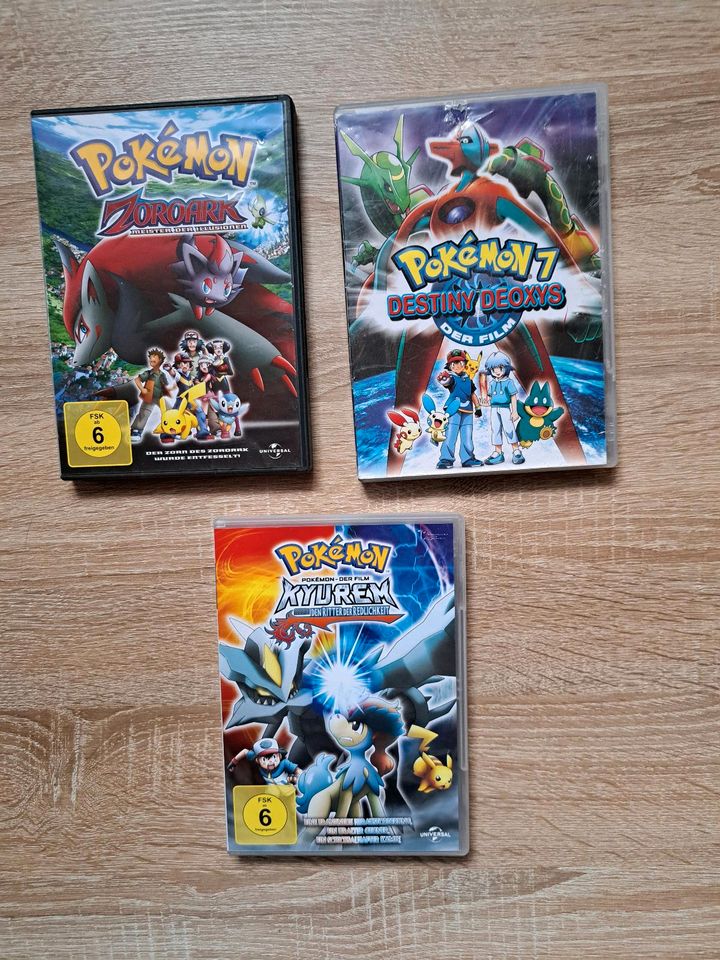 Pokemon verschiedene DVDs in Blaufelden