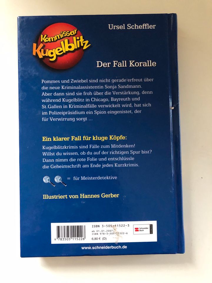 2x Wunderfolie Ursel Scheffler Kommissar Kugelblitz Ratekrimi in Berlin