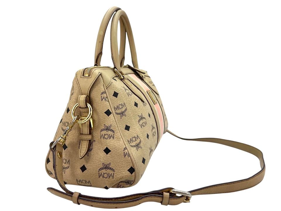 MCM Handtasche Henkeltasche Umhängetasche Bag Tasche Elfenbein in Schleswig