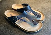 Birkenstock gizeh 46 Blau Sondermodel Hessen - Limburg Vorschau