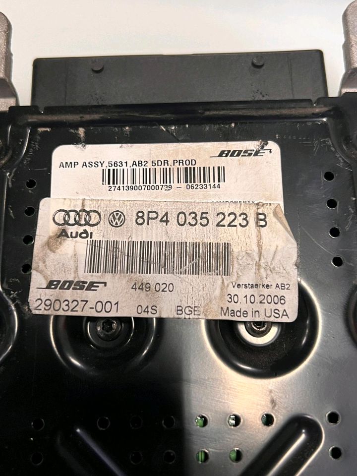 AUDI A3/S3 VERSTÄRKER  BOSE AUDIO  VERSTÄRKER AMPIFILER  8P403522 in Aachen