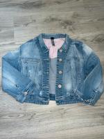 ❤️Jeansjacke Bershka Denim Gr L Cropped❤️ Brandenburg - Werder (Havel) Vorschau