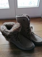 gefütterte Stiefeletten Winterboots BAMA Gr. 39 beige Bayern - Herrsching Vorschau