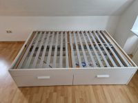 IKEA BRIMNES 140x200 mit 2 Schubladenkästen inklusive Lattenrost Hamburg-Mitte - Hamburg Billstedt   Vorschau