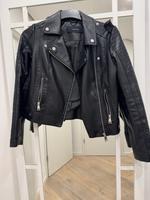 Damen Lederjacke Gr. S Schwarz Bayern - Augsburg Vorschau