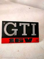 Original Enblem GTI 16V Golf Schild Oldtimer Sammler Bayern - Selb Vorschau