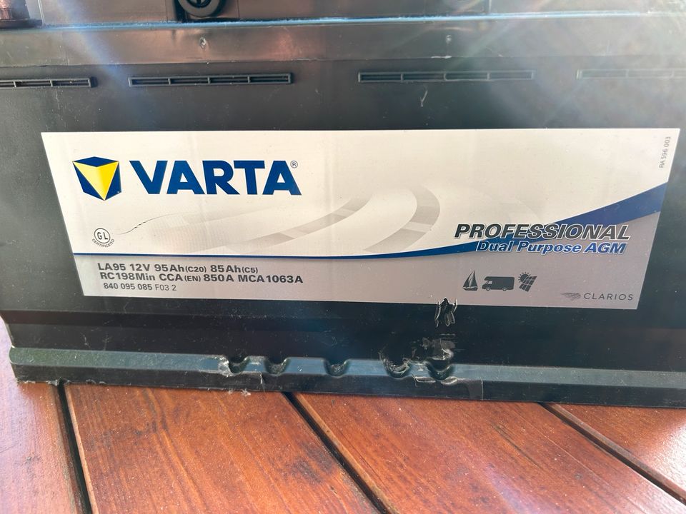 VARTA Professional AGM LA95 Batterie 12V 95Ah in Hamburg