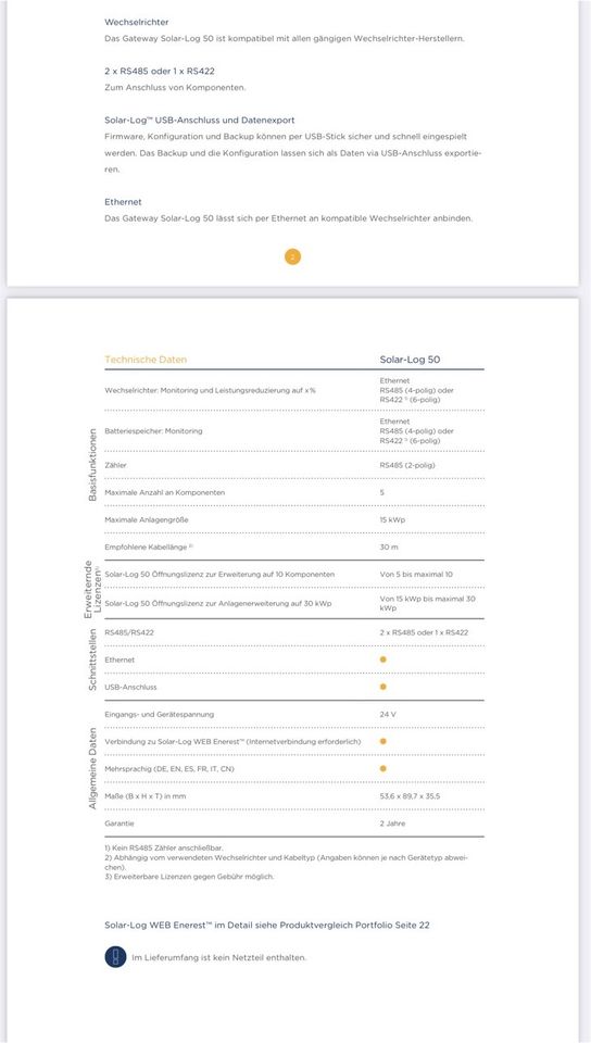 SolarLog 50 Datenlogger in Strausberg