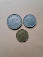 3 Münzen Spanien 25 5 1 Peseta Franco Nordrhein-Westfalen - Marl Vorschau