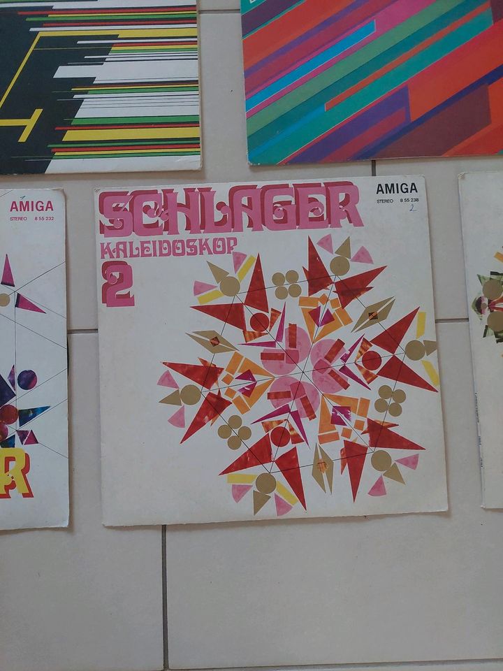 7x DDR Amiga Schallplatten Schlagerexpress u.a. aus den 70igern in Leipzig