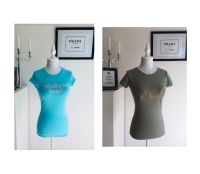 2x T-Shirt Top Bluse 34 XS Sport Party Urlaub Mädchen Oliv Türkis München - Bogenhausen Vorschau