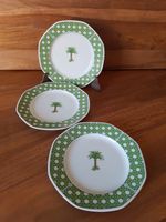 3x Villeroy & Boch Heinrich Caribic Teller 20 cm Palme Grün Weiß Baden-Württemberg - Emmendingen Vorschau