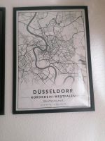 Düsseldorf Poster inkl. Bilderrahmen 50x70 cm Düsseldorf - Pempelfort Vorschau