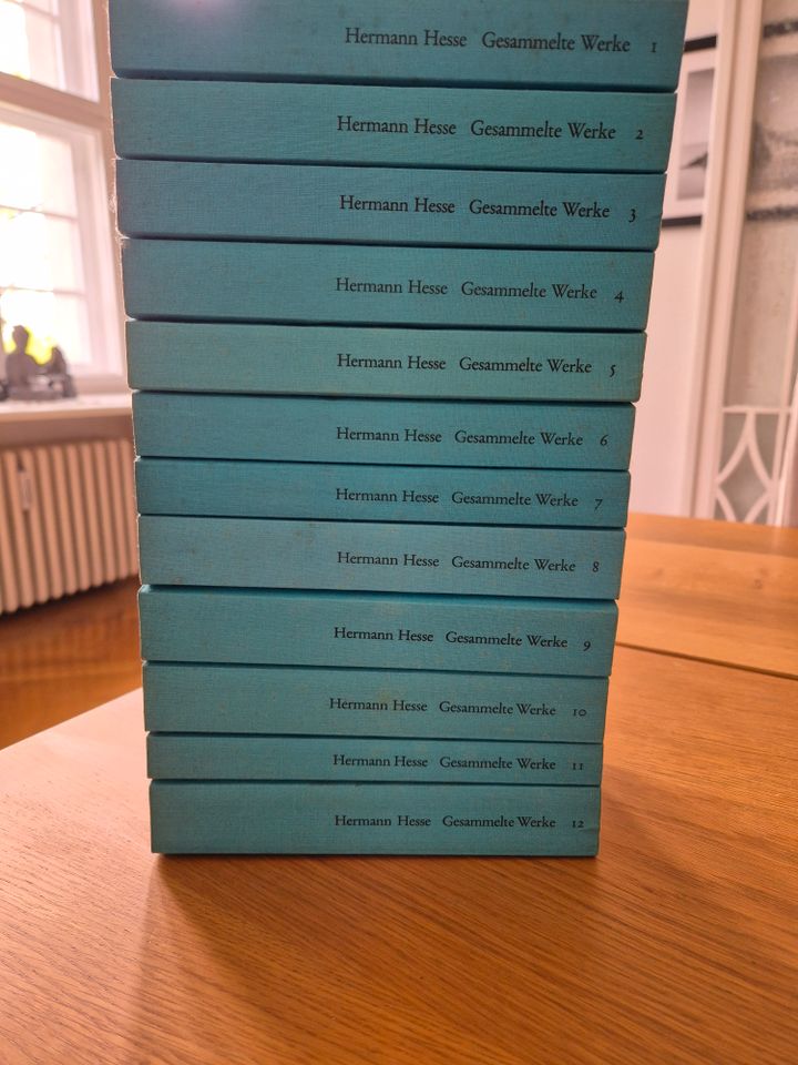 Hermann Hesse, gesammelte Werke, 12 Bände in Berlin