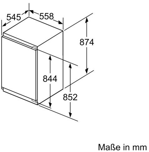 Siemens KI22LADE0 iQ500 Einbau-Kühlschrank 54,5T x 55,8B x 87,4H in Garbsen