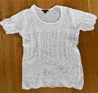 Häkelshirt Esmara weiß NEU Gr. 38 M T-Shirt Leipzig - Wiederitzsch Vorschau