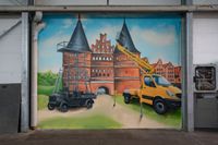 Wandgestaltung / Auftragsgraffiti Schleswig-Holstein - Lübeck Vorschau