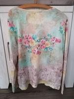 Mona Pullover Damen Blumen Glitzer Gr. 42 Sachsen - Strehla Vorschau