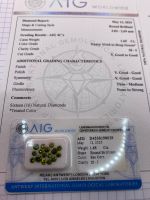 16 natürliche Diamanten grün farbbehandelt AIG 1.65 Karat SI-I Baden-Württemberg - Böblingen Vorschau