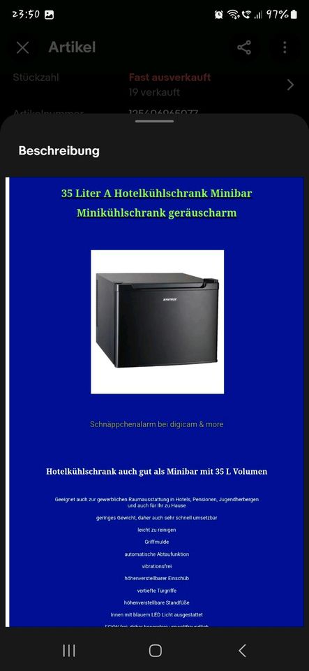 Minikühlschrank in Gotha