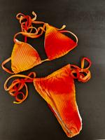 SHEIN Bikini Triangel Orange rot gelb Samt Velours Kord Cord L Nordrhein-Westfalen - Gütersloh Vorschau