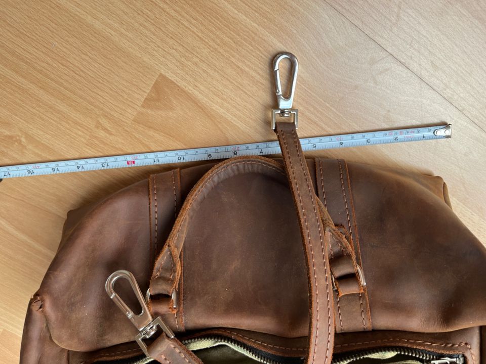 Luxus Leder Handtasche Duffle Einzelstück in München