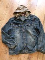 Jeans Jacke mit abnehmbarer Kapuze Gr. 188 Nordrhein-Westfalen - Lemgo Vorschau