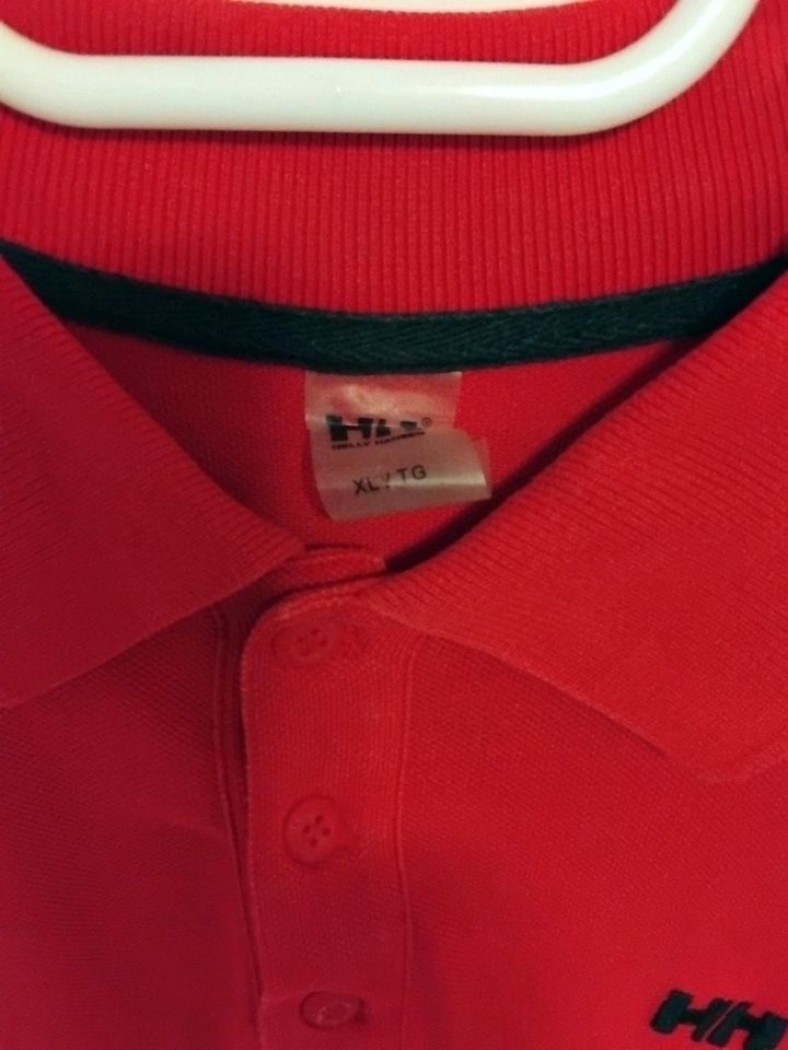 Poloshirt " HH helly hansen " Gr.XL * rot * in Leinefelde-Worbis