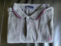 Klassisches graues Fred Perry Langarm Polo Shirt, Größe XL Baden-Württemberg - Ulm Vorschau
