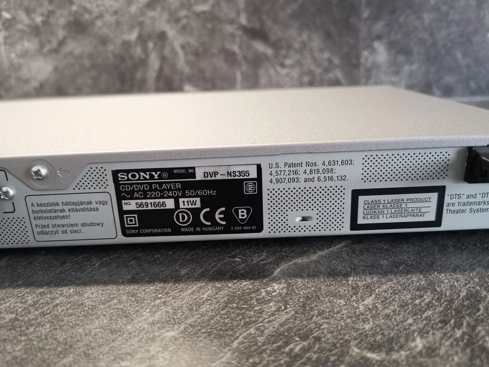 SONY DVP-NS355 DVD-Player + RMT – D166P Top !! in Neustadt an der Weinstraße
