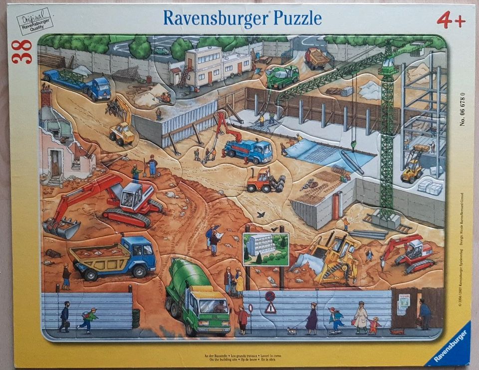 Puzzle Baustelle in Brahmenau