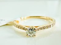 Brilliantring  585/- Gelbgold Brillanten 0,30 ct lupenrein Nordrhein-Westfalen - Coesfeld Vorschau