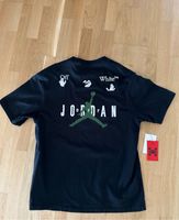 T-Shirt OFF-WHITE x Jordan schwarz | Größe L Baden-Württemberg - Ellhofen Vorschau
