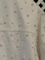 ♥️ Designer Jeansjacke weiß Twinset? Monnalisa? Guess? 40 42 ♥️ München - Trudering-Riem Vorschau