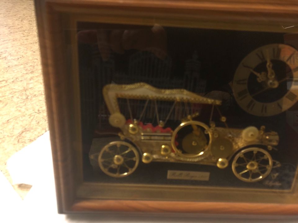Bild mit Uhr Motiv Rolls Royce von 1920 in Ehingen (Donau)