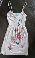 Sommerkleid Babydoll Kleid Damen Gr. S Weiß Blumen *6€ Niedersachsen - Oyten Vorschau