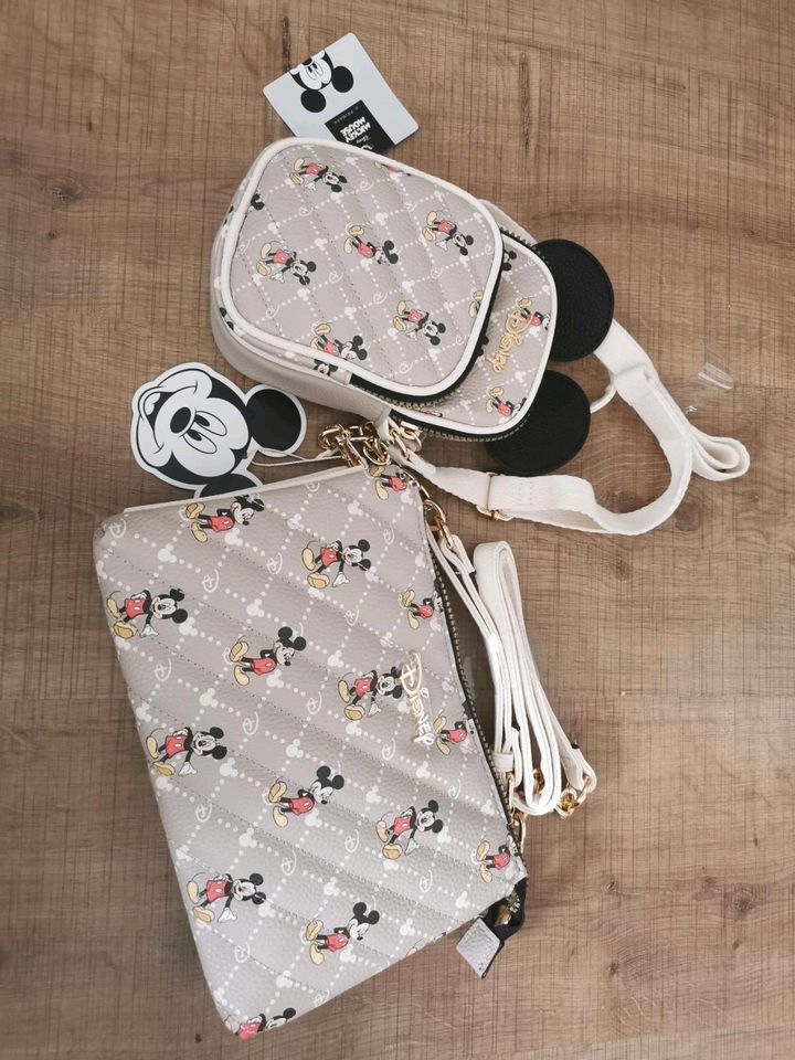 Disney Mickey Maus Hand Tasche Neu- beige in Essen