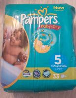 33 Windeln, Pampers Baby Dry, Größe 5, 11-25kg Schleswig-Holstein - Lübeck Vorschau