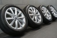 4 ORIGINAL WINTERRÄDER WINTERREIFEN 205/50 R17 FÜR GOLF 7 VII VARIANT SPORTSVAN ALLTRACK GTI R 6,0 x 17 ET 48 5G0601025K DIJON MICHELIN 7,5mm 17 ZOLL WINTERKOMPLETTRÄDER MwSt. ausweisbar ! Nordrhein-Westfalen - Borchen Vorschau