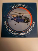 Alouette III Royal Netherlands Air Force/Luchtmacht Aufkleber NEU Niedersachsen - Celle Vorschau