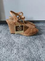5th Avenue Keilabsatz Sandaletten Beige Braun Sachsen-Anhalt - Bad Bibra Vorschau