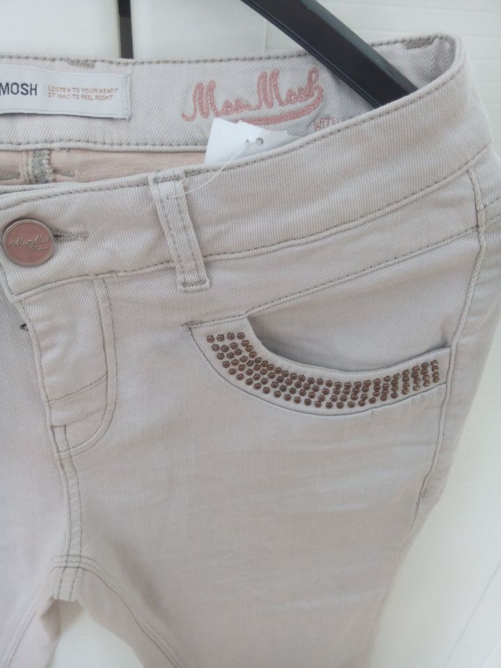 NEU! Mos Mosh Damen Jeans Naomi Troks Pale Rose, Creme VK: 150 € in München